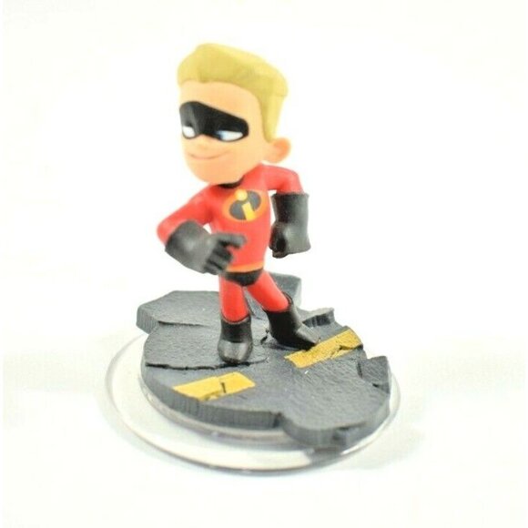Disney Infinity Pixar The Incredibles Figures Mr. Incredible Syndrome Dash Cube - Picture 4 of 9